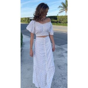 Perry Walker Collective Relly Lurex Skirt Sz. 0 (US 0-2)